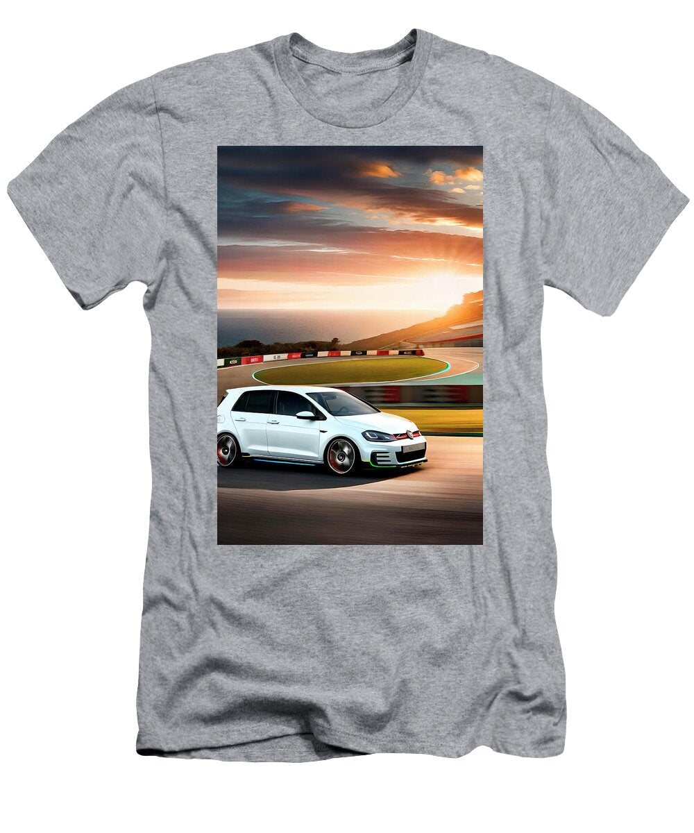 Golf in the Sunset Gabriel Cusmir T-Shirt