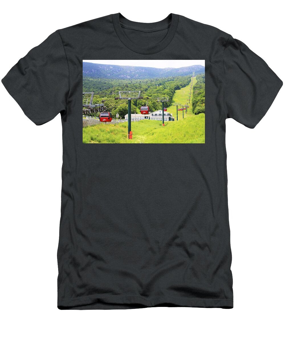 Gondola Skyride Stowe Vermont Zana Hamed T-Shirt