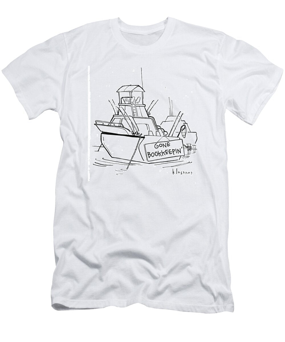 Gone Bookkeepin John Klossner No Index T-Shirt