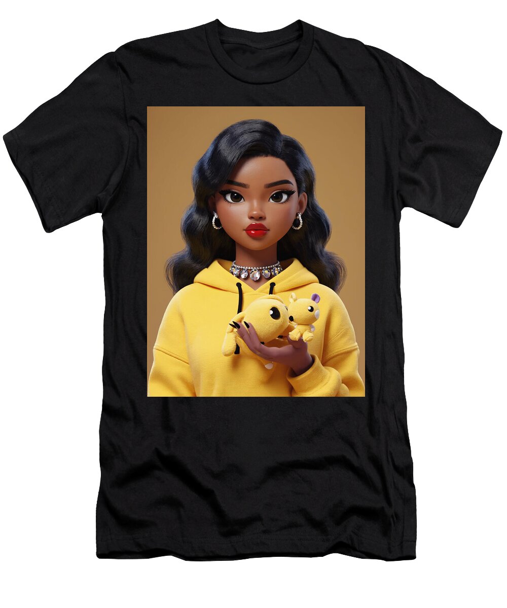 Gorgeous Pikachu Girl 3 Ifeoma Mokolo T-Shirt