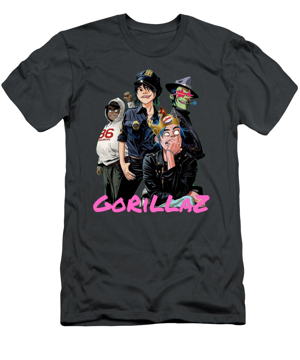 Gorillaz 2d Abdiel Brekke T-Shirt