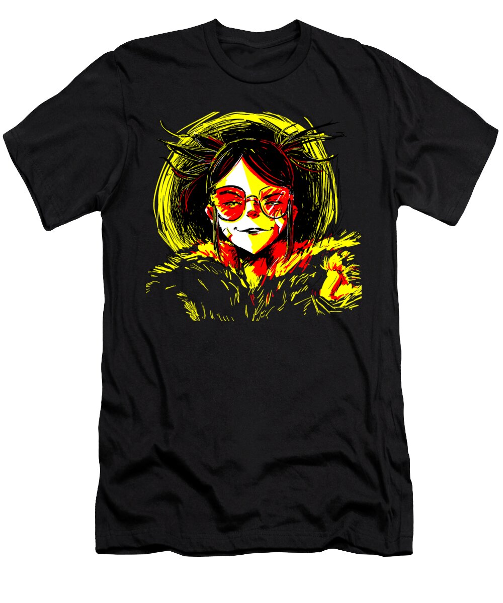 Gorillaz Aesthetic Amy Sanchez T-Shirt