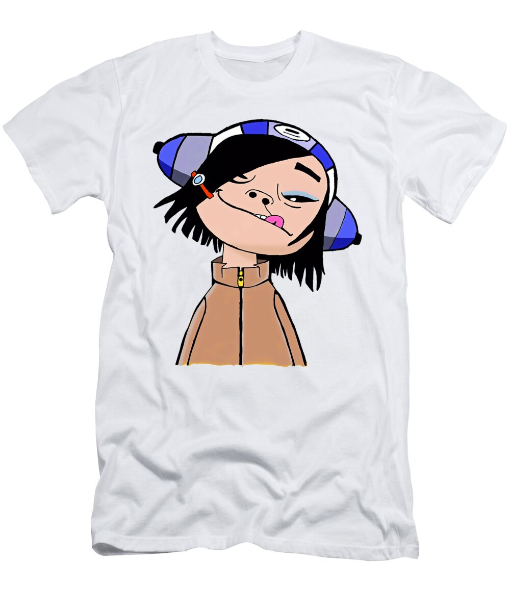 Gorillaz Animation Amy Sanchez T-Shirt