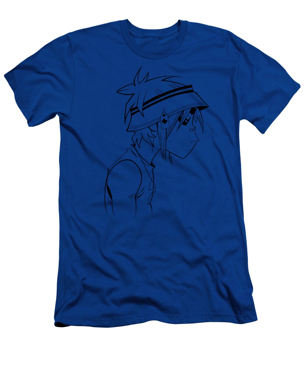 Gorillaz Animation Matthew Edwards T-Shirt