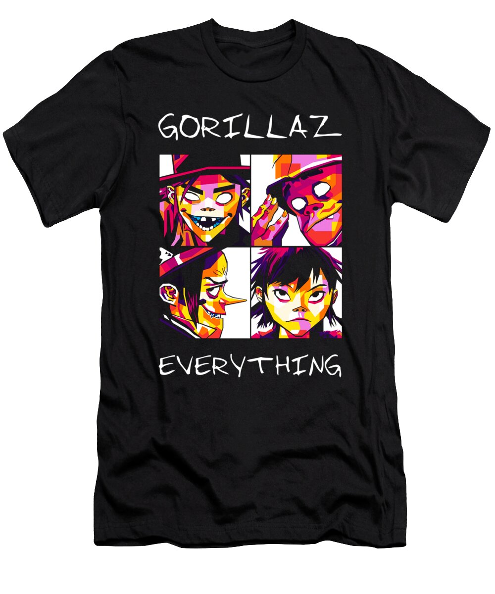Gorillaz Everything Gracie Fowler T-Shirt