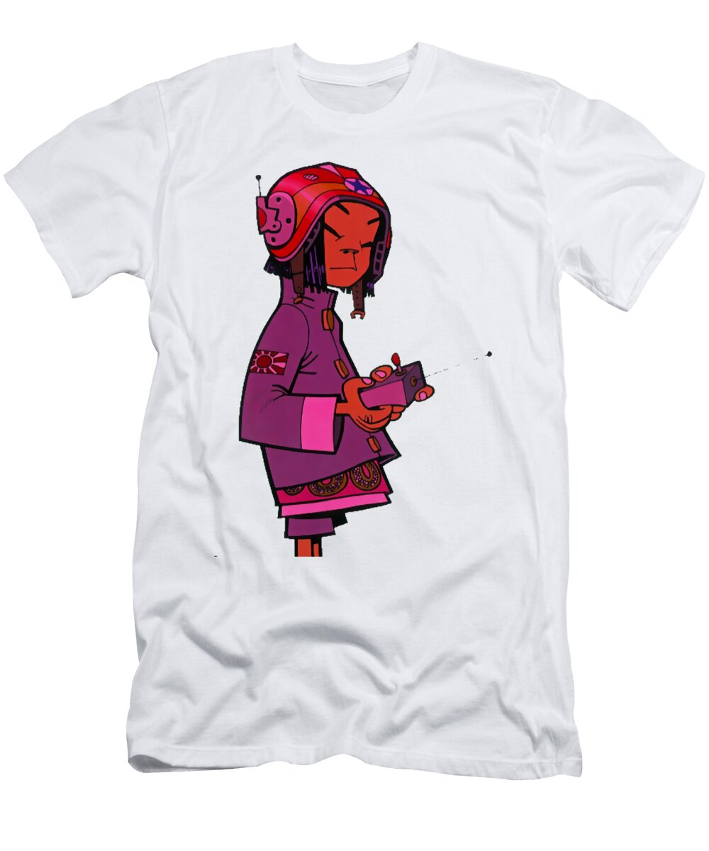 Gorillaz Noodle Gregory L Kennedy T-Shirt