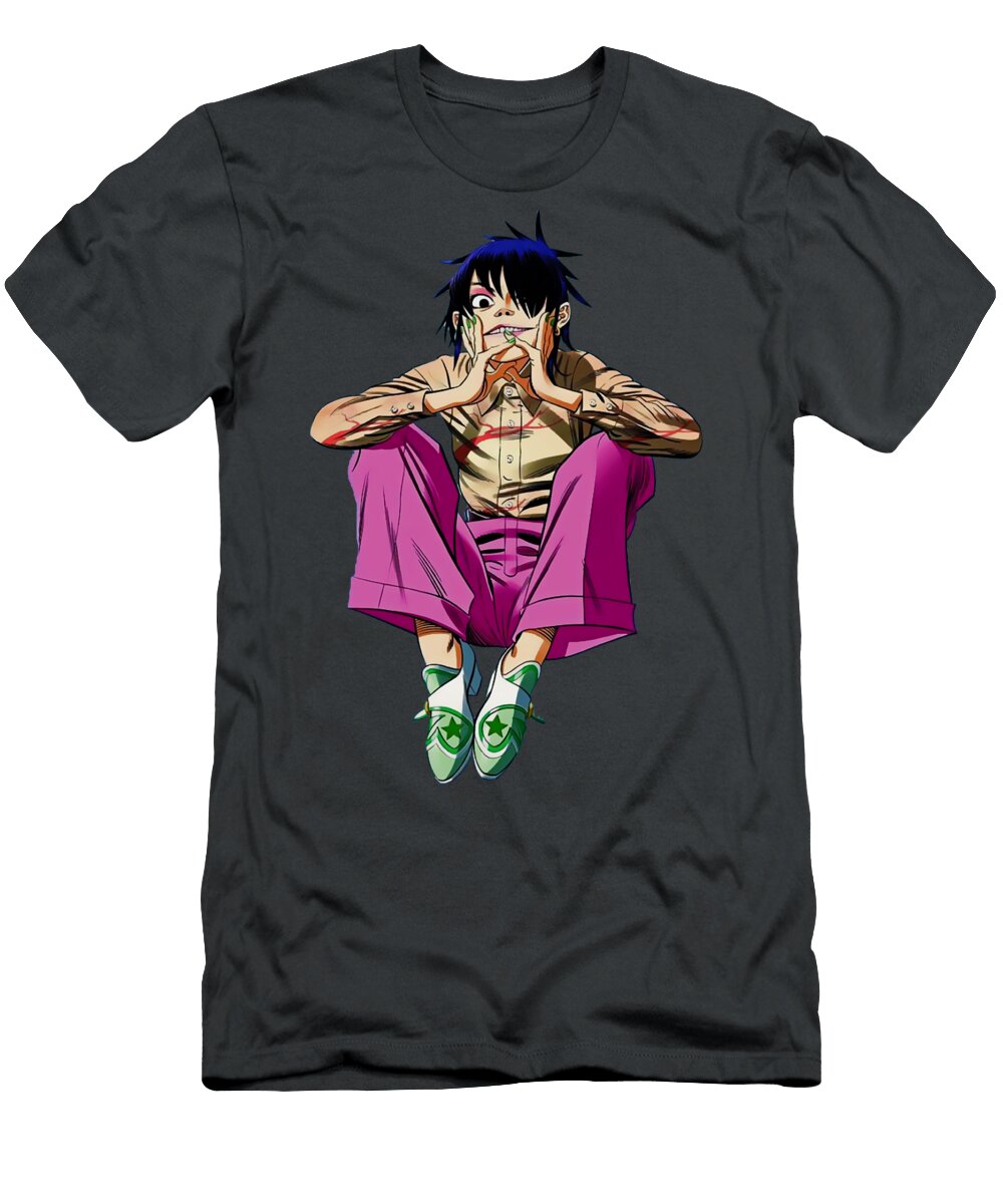 Gorillaz Noodle Jordy Walls T-Shirt