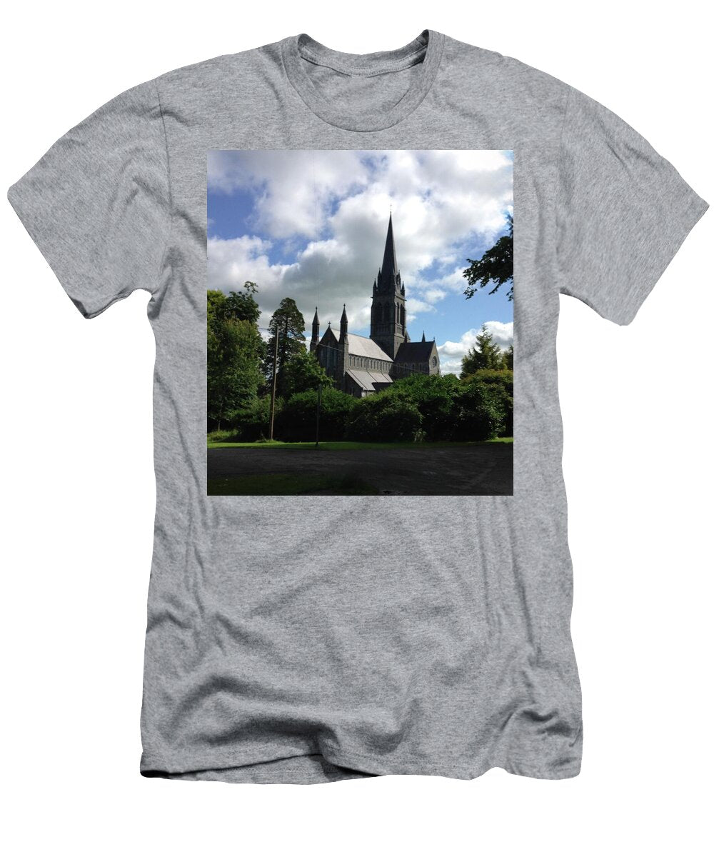 Gothic Cathedral in Lush Landscape LA Veta Kirby T-Shirt