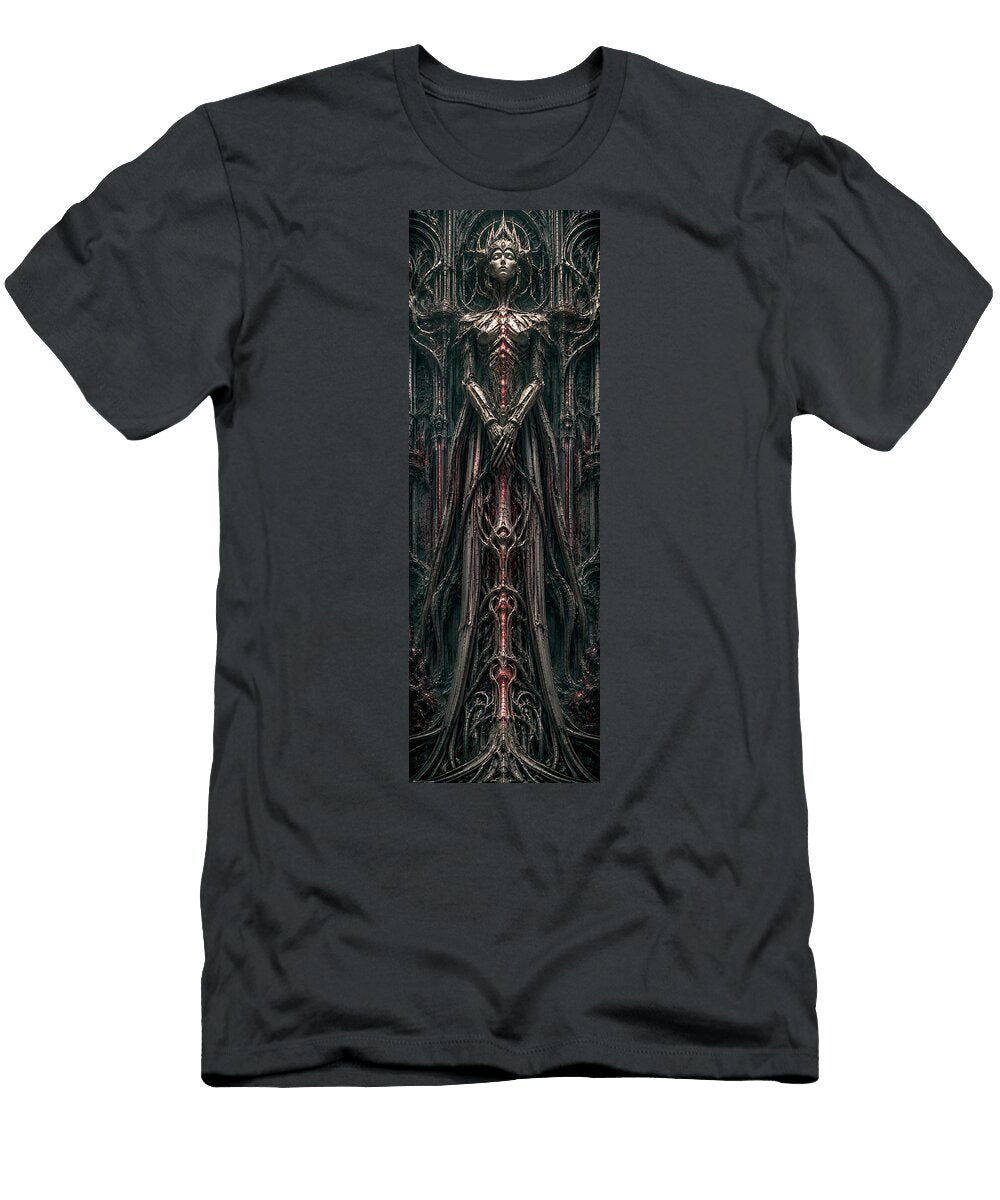 Gothic Mechanical Queen Long Shot T-Shirt