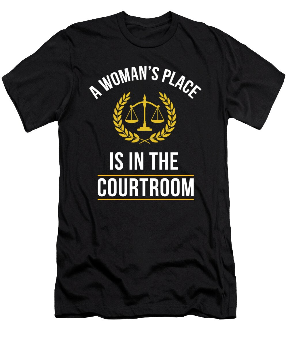 Graduate Lawyers Graduation Gift Idea Law School Women Noirty Designs T-Shirt