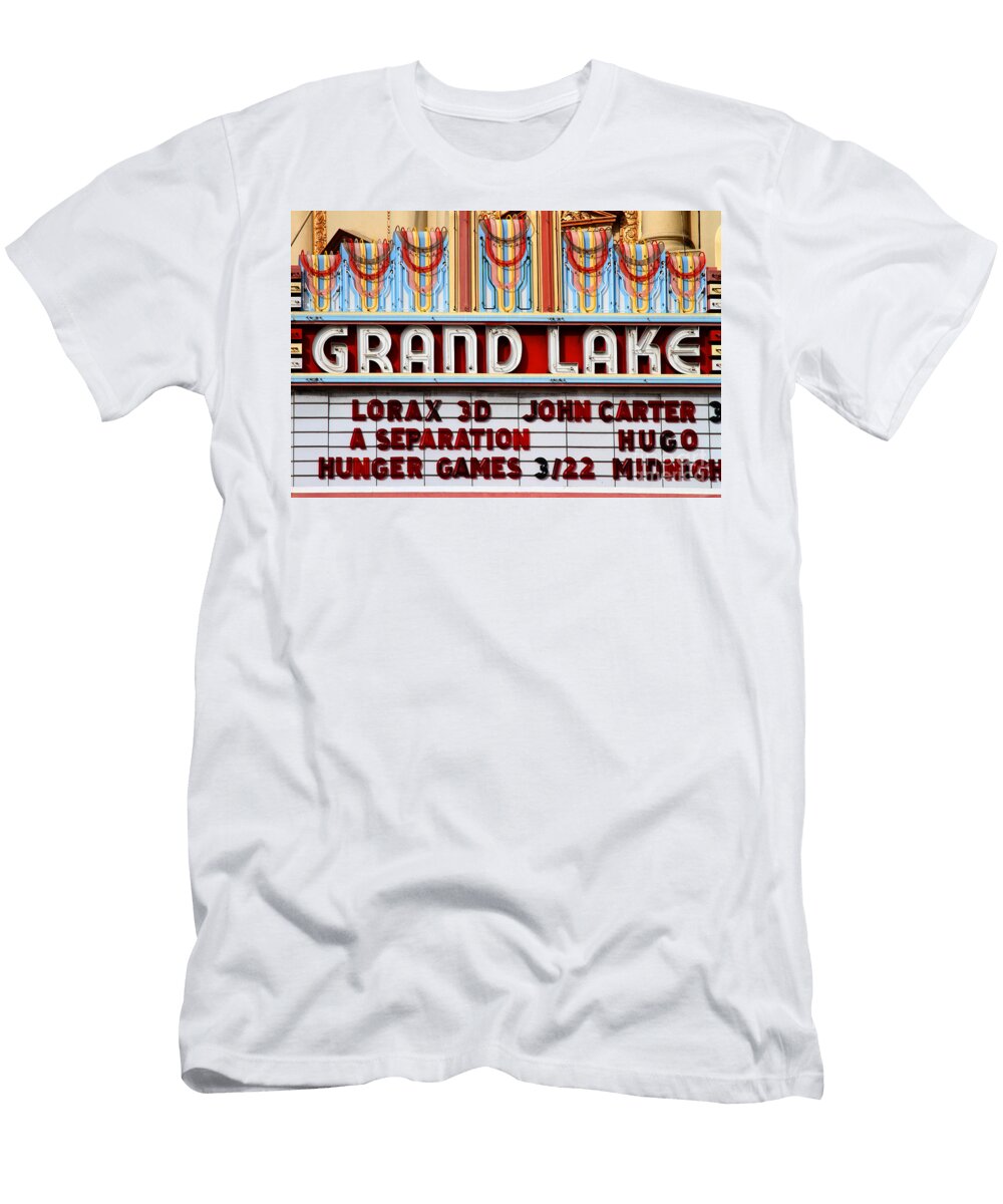 Grand Lake Theatre Oakland California 7d13530 Wingsdomain Art and Photography T-Shirt