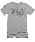 Graphic Orchid on Background Masha Batkova T-Shirt