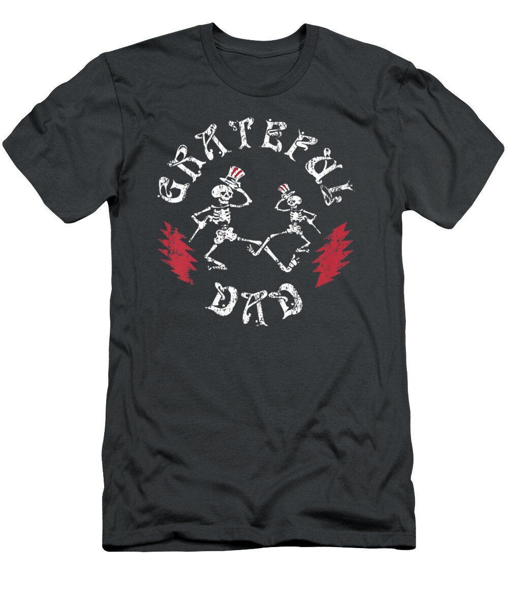 Grateful Dad Not Fade Away Grateful Tortuga Apparel Cassiw Aayus T-Shirt