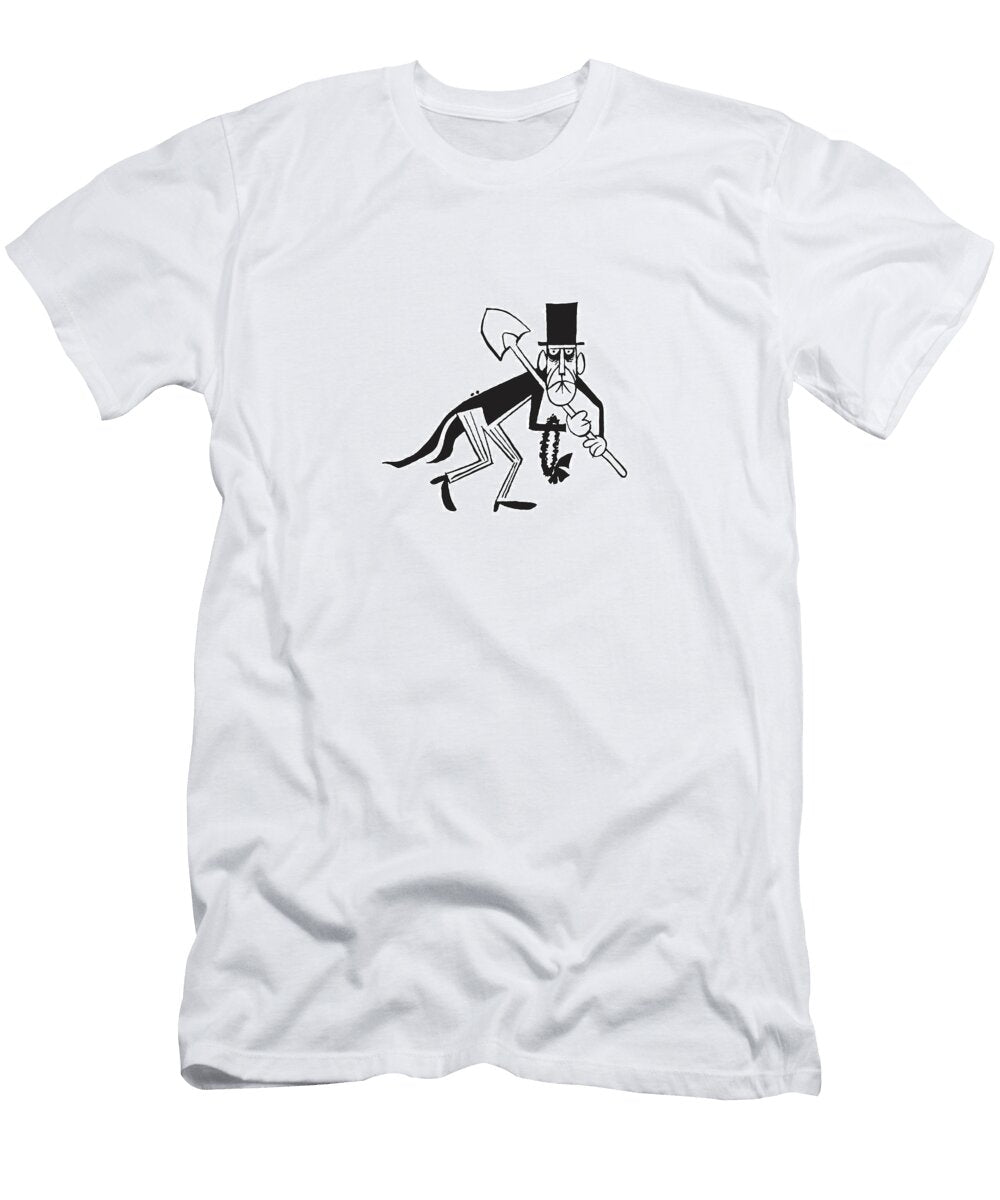 Gravedigger with Wreath Csa Images T-Shirt