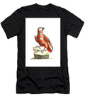 Gray and Red Variegated Guinea Parrot By Saverio Manetti Mango Art T-Shirt