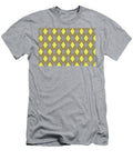 Gray Yellow Brown Argyle Pattern V8 Petite Patterns T-Shirt