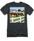 Grazing Horses Mario Diaz T-Shirt