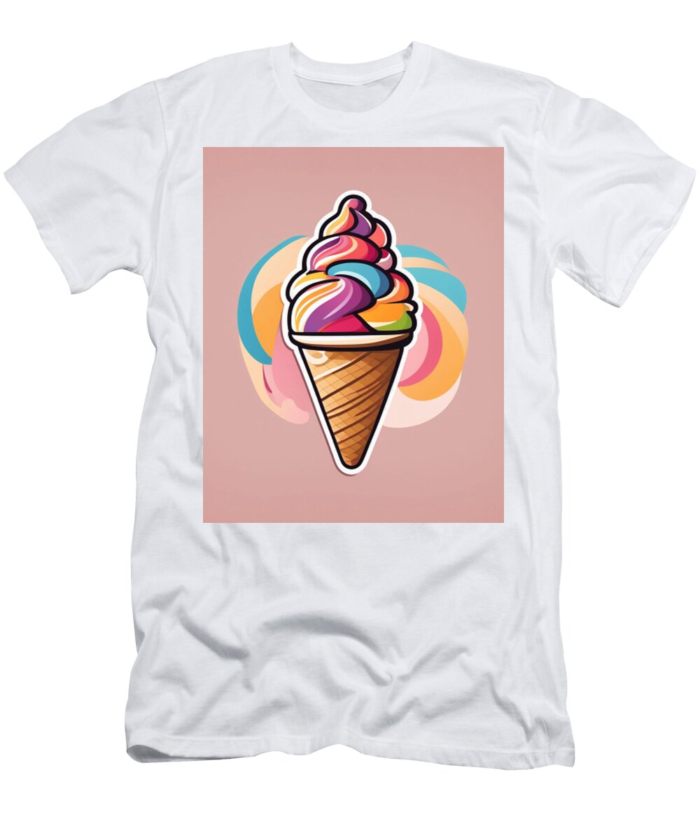 Great Ice Cream Rose Mary T-Shirt