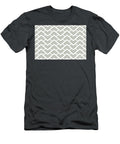 Green and White Chevron Rhombus Arrow Pattern Pairs Bh and G 2022 Color of the Year Laurel Leaf Petite Pattern Minimal Graphic Designs T-Shirt