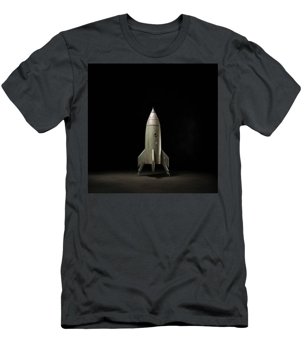 Green Atomic Toy Rocket Yo Pedro T-Shirt