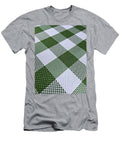 Green Checked Tablecloth on the Dining Room Table Robert Bykowski T-Shirt