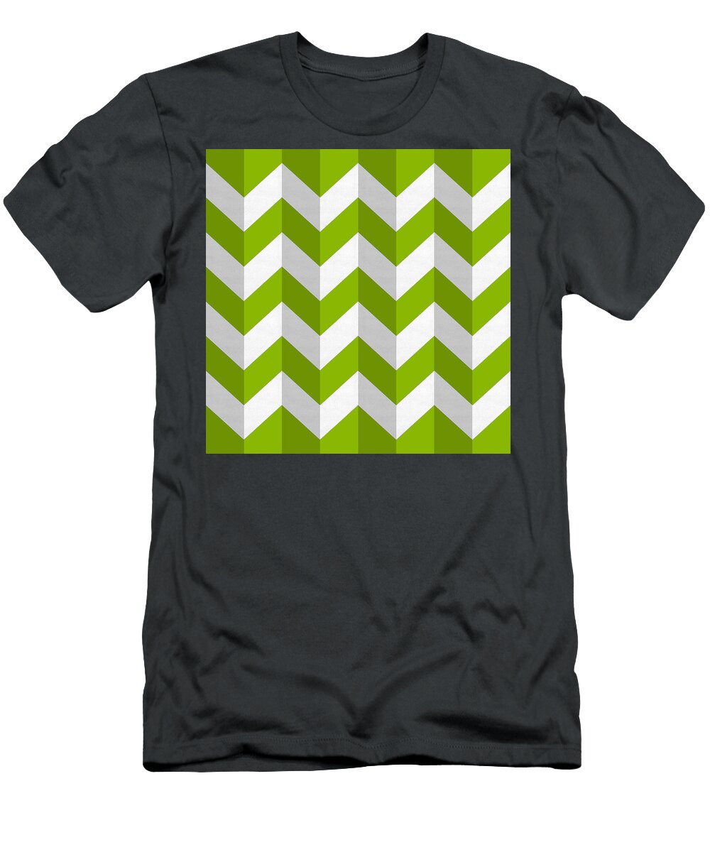 Green Chevron Chuck Staley Chuck Staley T-Shirt