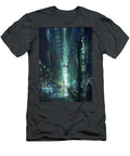 Green City of Cyberpunk Cyberpunk Art T-Shirt