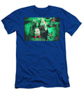 Green Grunge Comic Robots Jorgo Photography Wall Art Gallery T-Shirt
