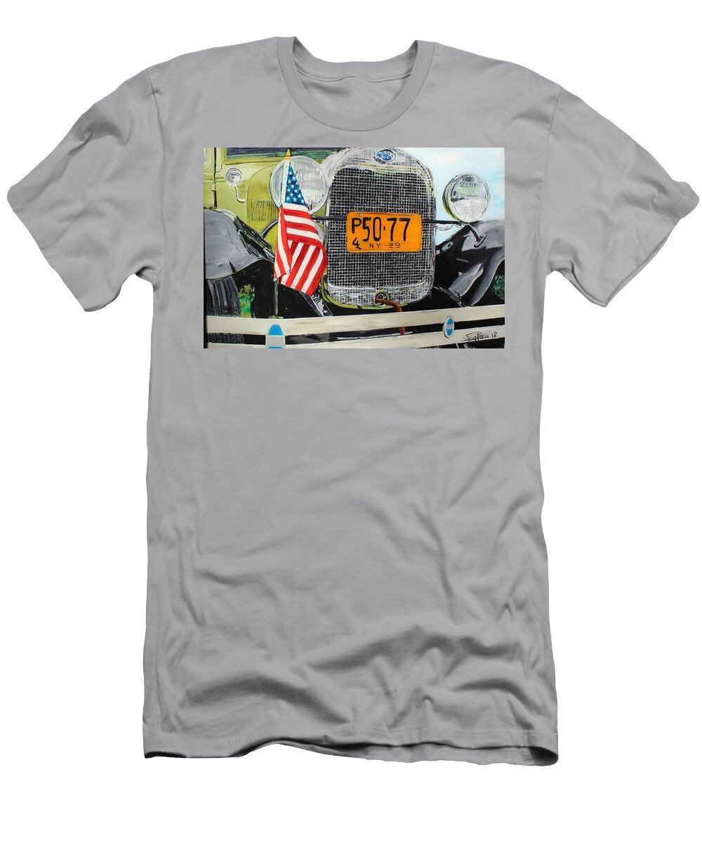 Green Modle a Sally Tagliere T-Shirt