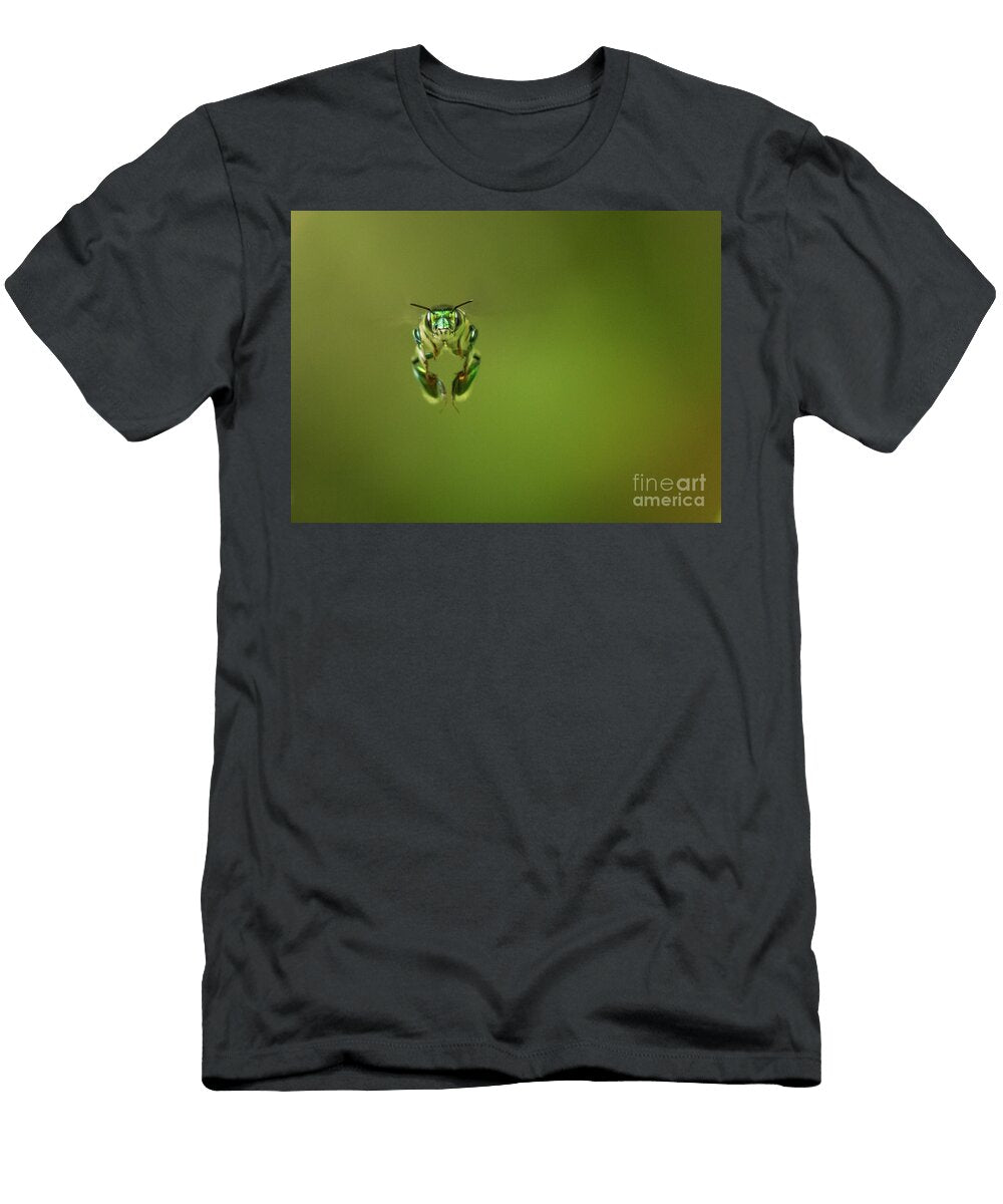 Green Orchid Bee Eva Lechner T-Shirt