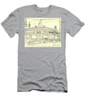 Greenspot Restaurant Montreal Winter Scene St Henri Landmark Old Fashioned Diner Carole Spandau Art Carole Spandau T-Shirt