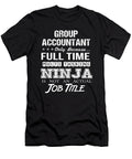 Group Accountant Ninja Job Gift Item Shi Hu Kang T-Shirt