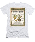 Growing Tired Botanical Satire Vintage Style T-Shirt