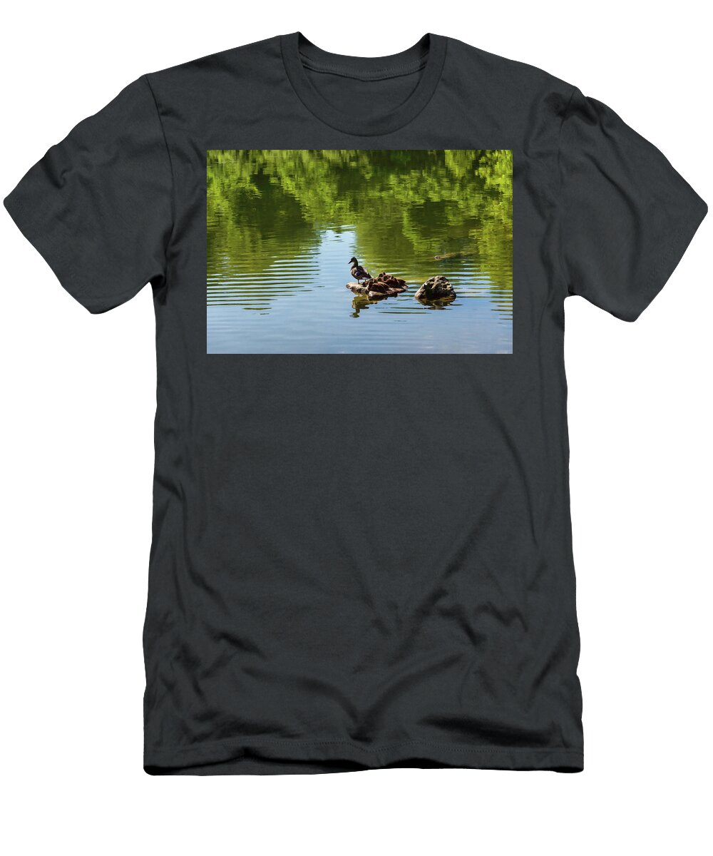 Guarding My Sleeping Family Georgia Mizuleva T-Shirt