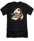 Guinea Pig Eating Ramen Noodle Anime Japanese Food Lover Job T-Shirt