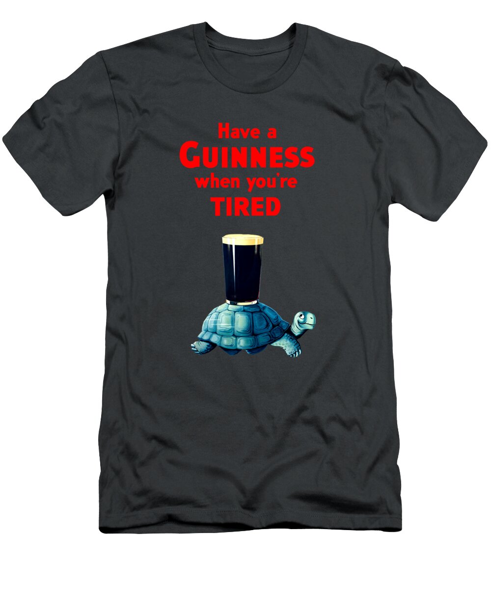 Guinness When Youre Tired Mark Rogan T-Shirt
