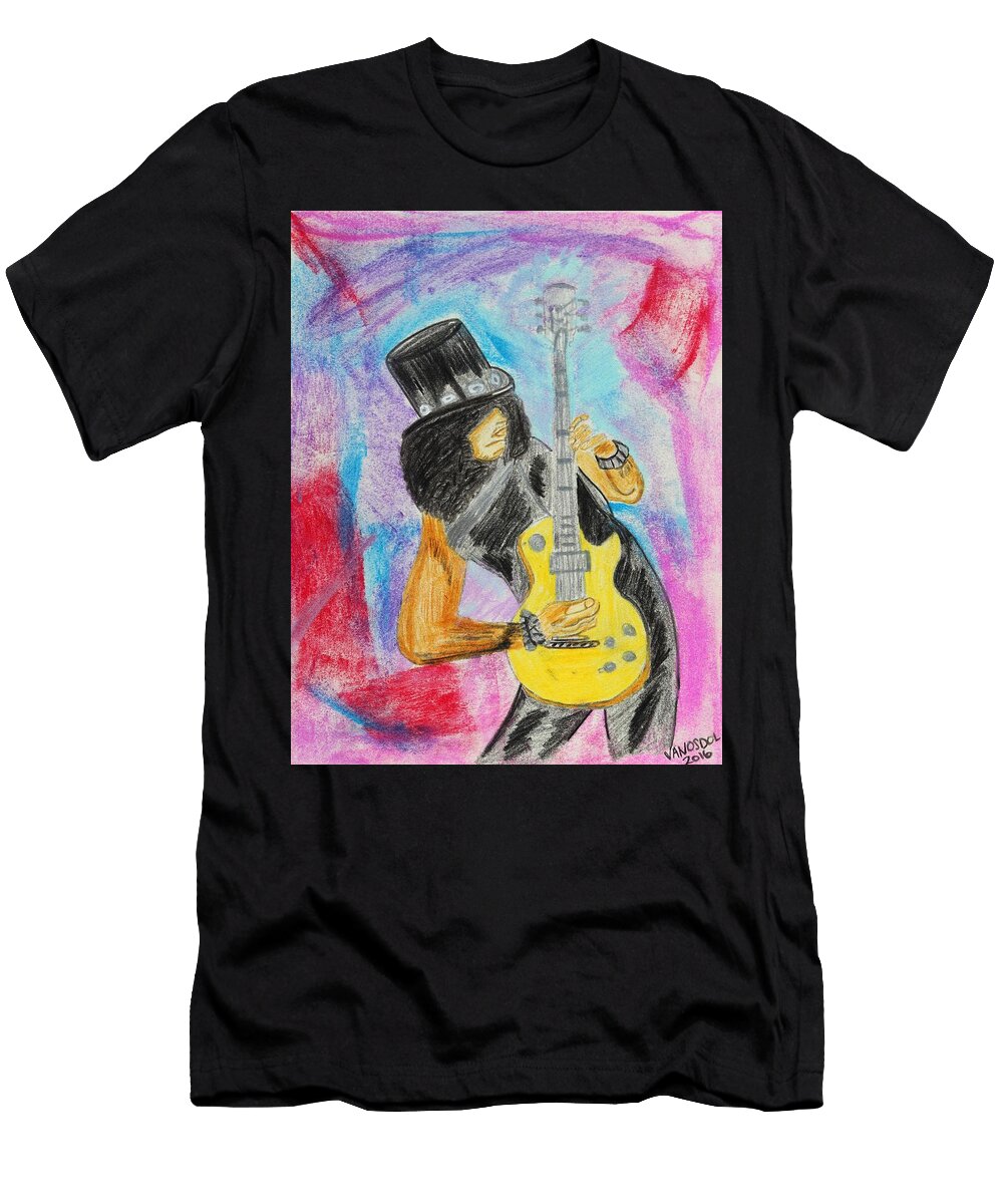 Guitarist in Top Hat 2016 Scott D Van Osdol Scott D Van Osdol T-Shirt