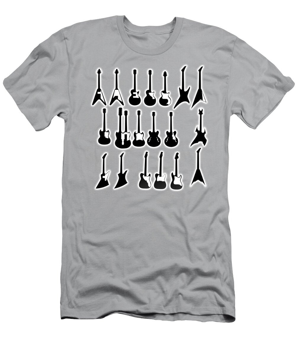 Guitars Rock and Pop Tom Hill T-Shirt