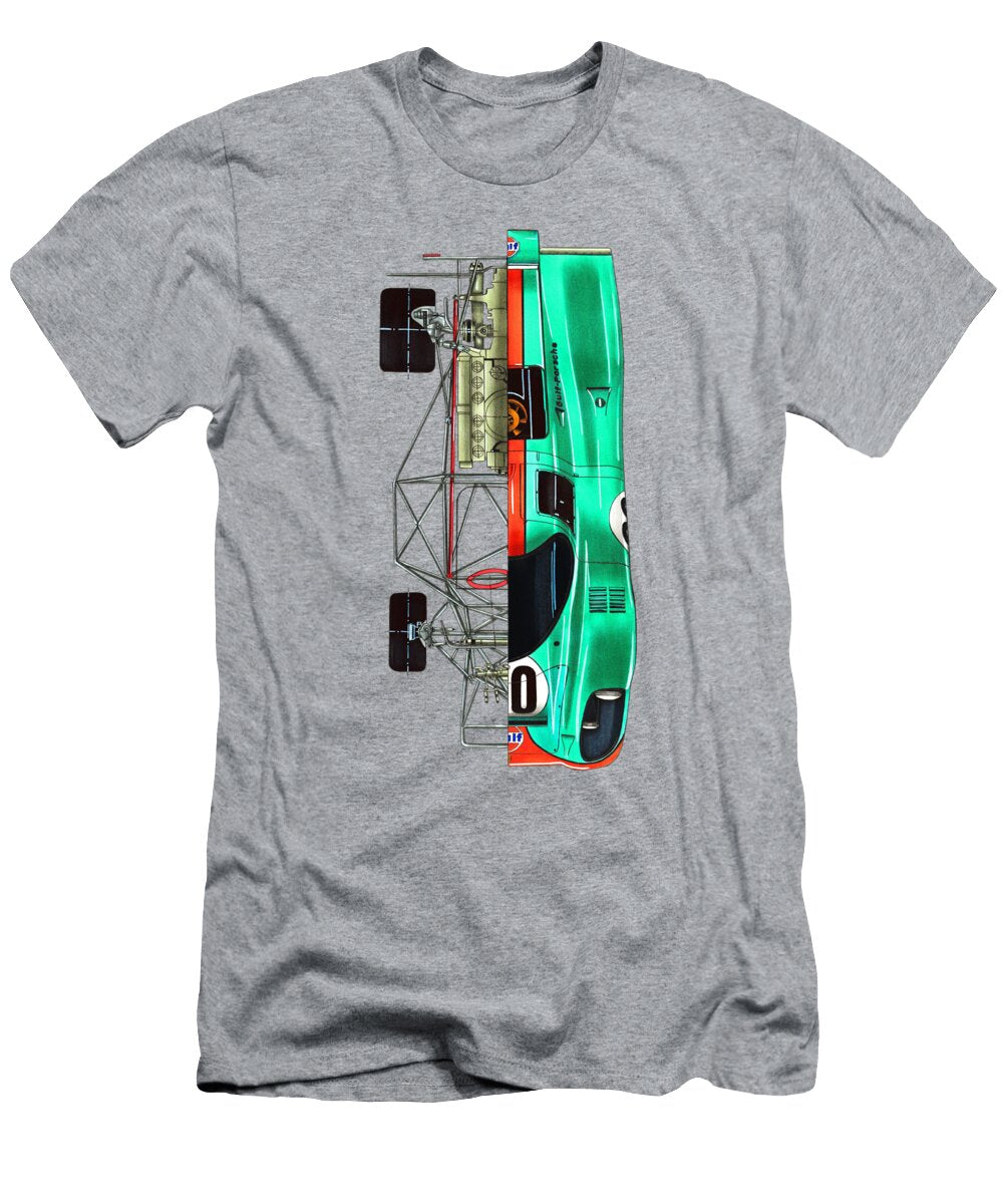 Gulf Porsche 917 Kh Chassis 024 Vladislav Shapovalenko T-Shirt