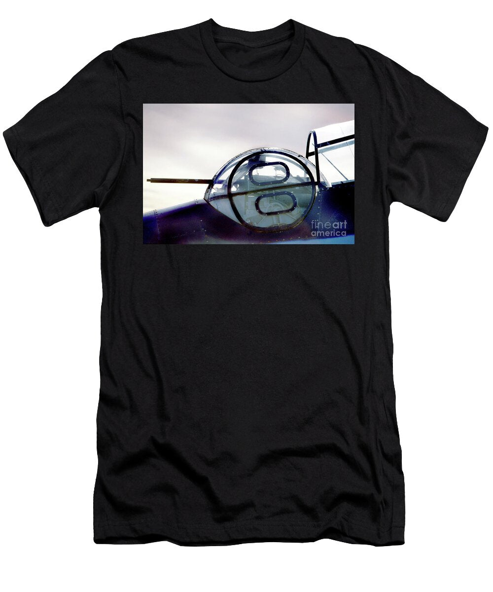 Gun Turret Grumman Tbm Avenger Wernher Krutein T-Shirt
