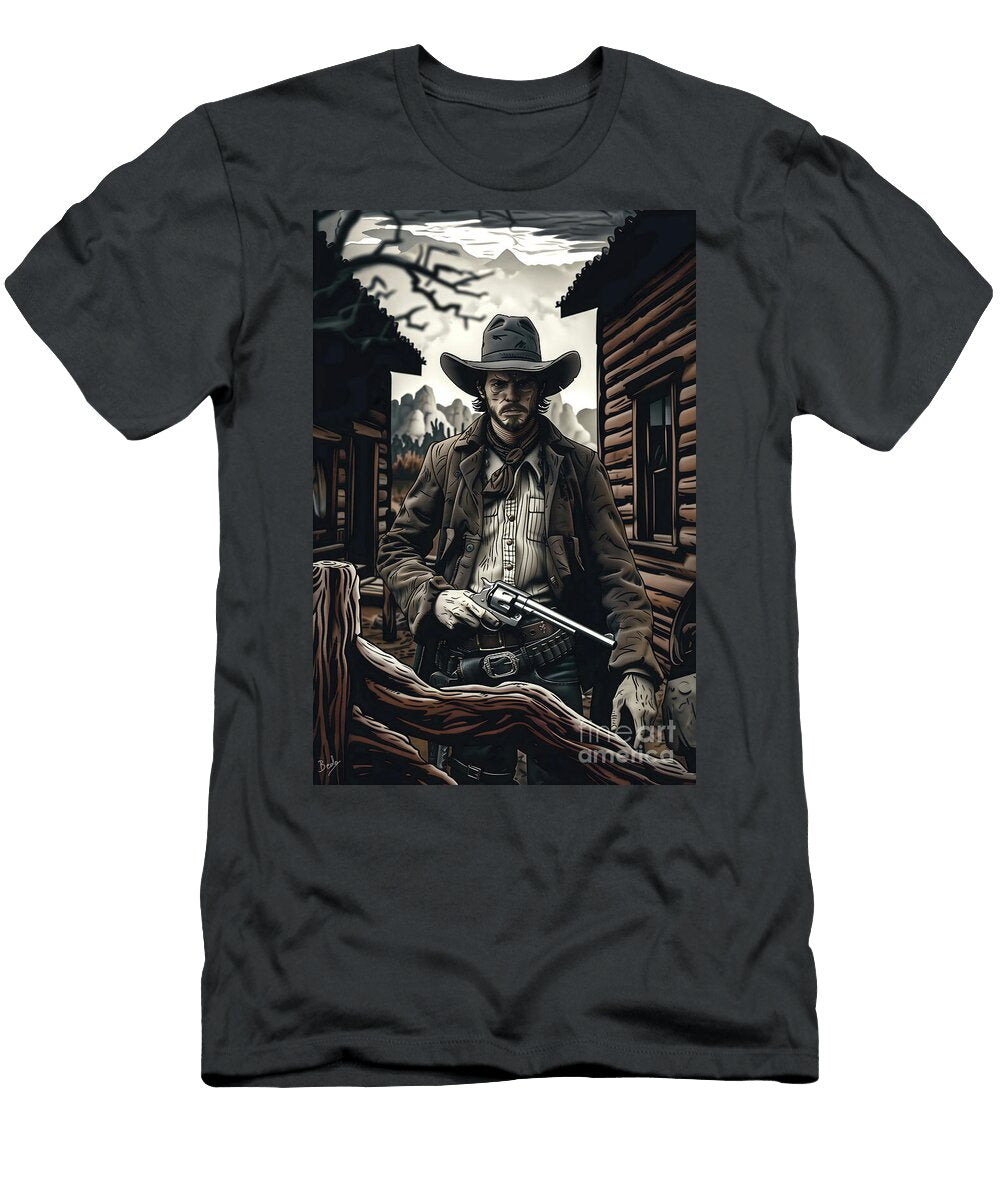 Gunslingers of Old West 3 Peter Awax T-Shirt