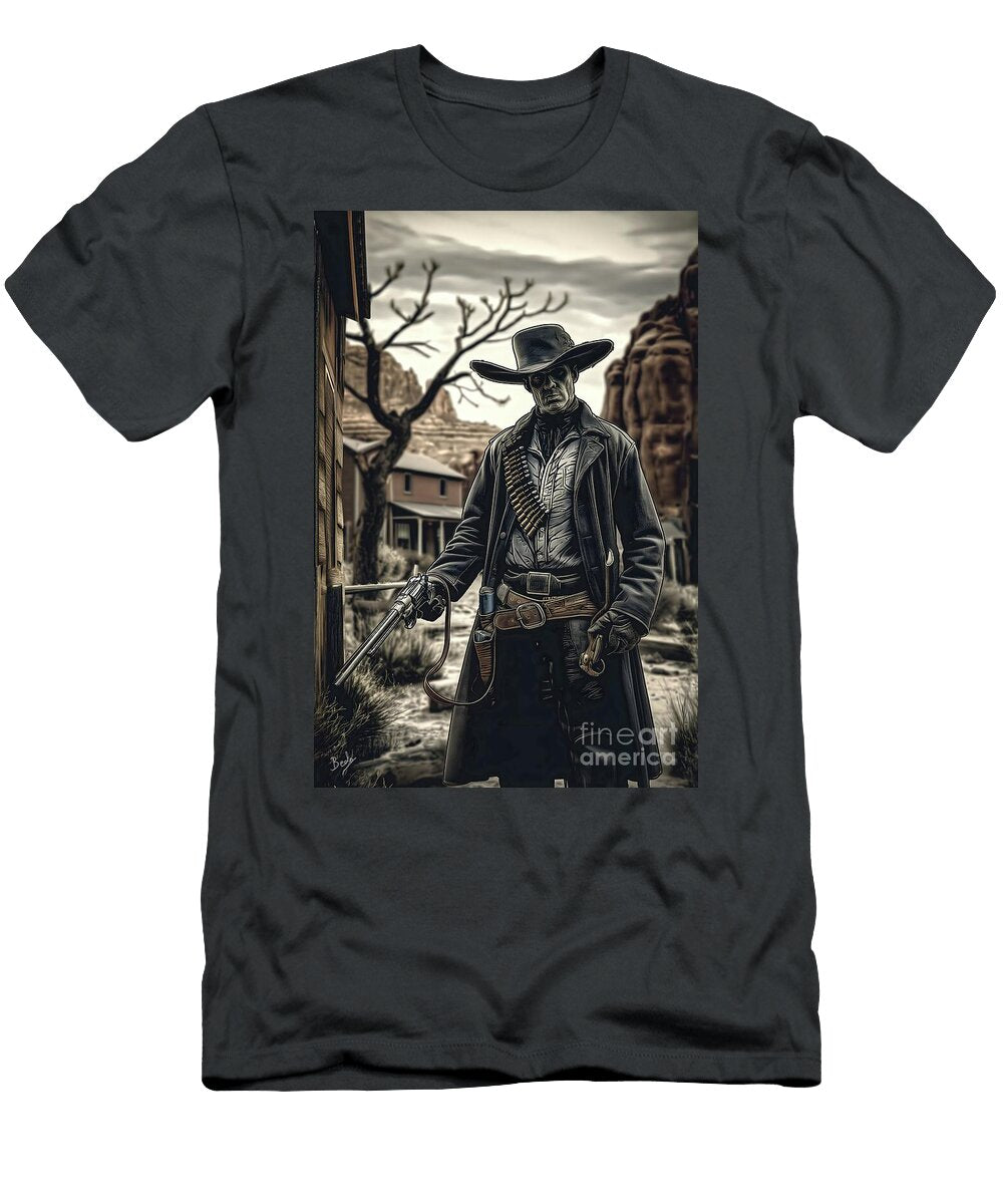 Gunslingers of Old West 4 Peter Awax T-Shirt