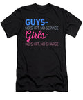 Guys Girls No No Charge Jacob Zelazny T-Shirt