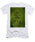 H D Smith Perfect Handle Pipe Wrench Patent Black on Green David Smith T-Shirt