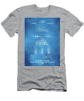 H D Smith Perfect Handle Pipe Wrench Patent White on Blue David Smith T-Shirt