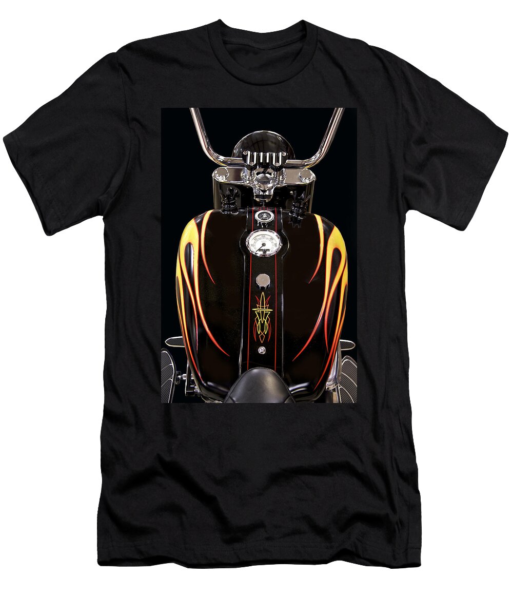 H D Tank and Gauge Cluster Dave Koontz T-Shirt