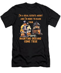 Halloween Real Estate Agent Quote Humorous Gift Licensed Art T-Shirt