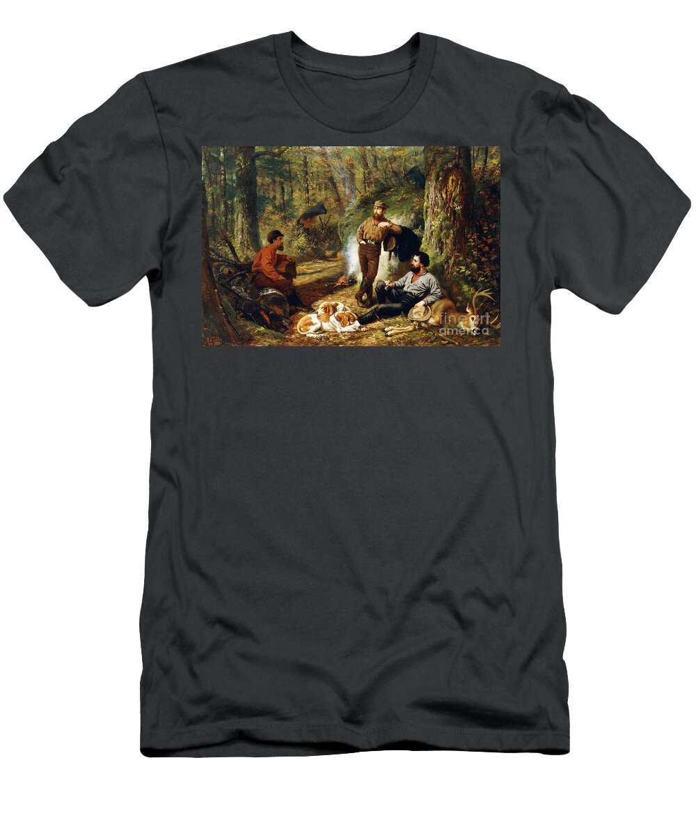 Halt on the Portage 1871 Arthur Fitzwilliam Tait T-Shirt
