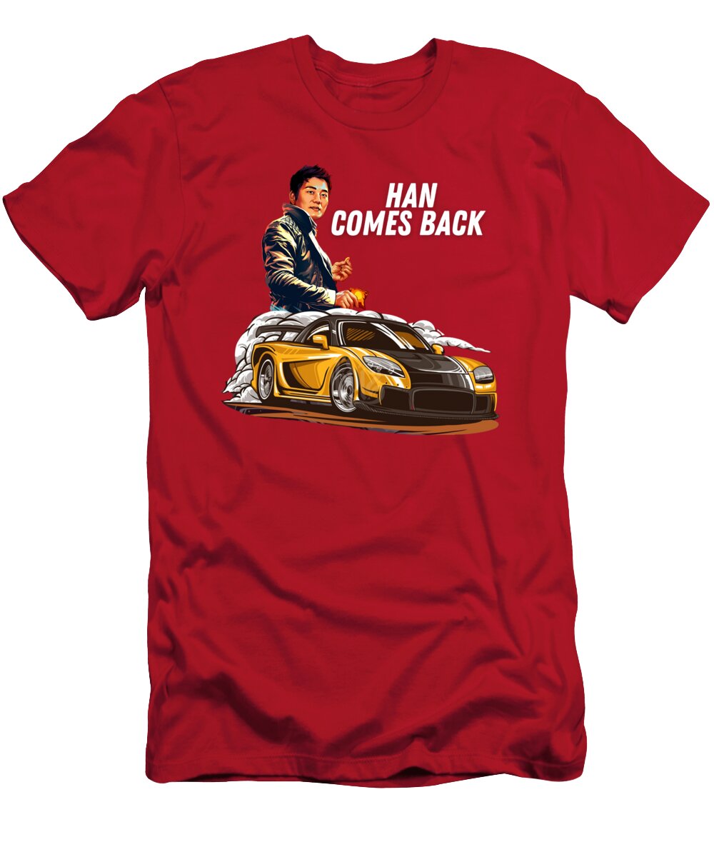 Han Comes Back Moto Shift T-Shirt