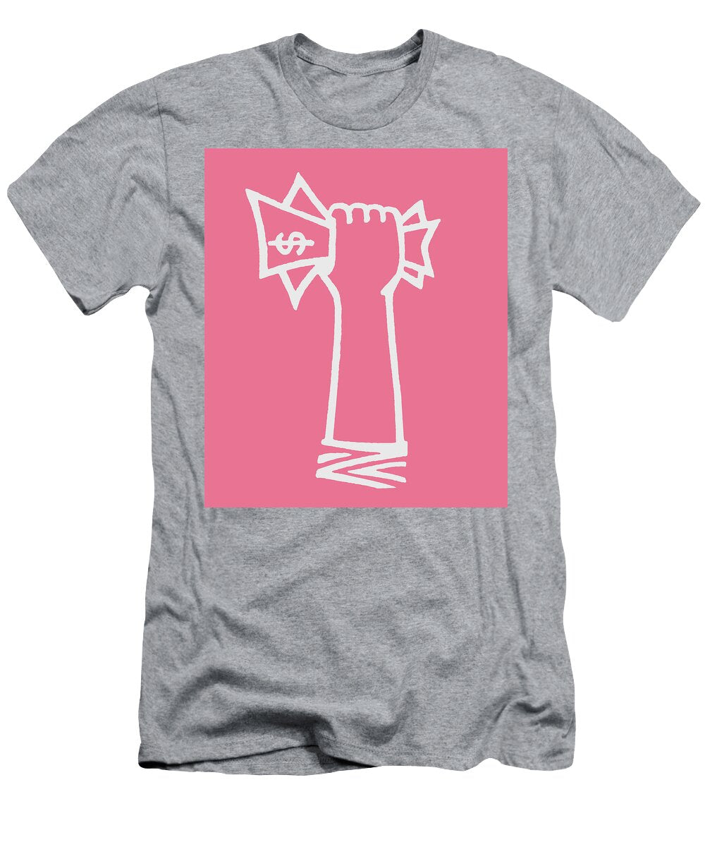 Hand Clutching Money Csa Images T-Shirt